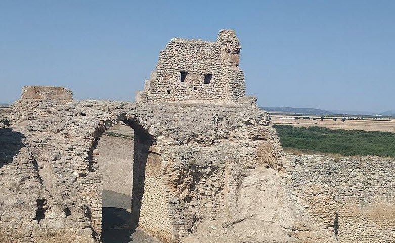 Castle of Alcalá la Vieja (ruins), Spain